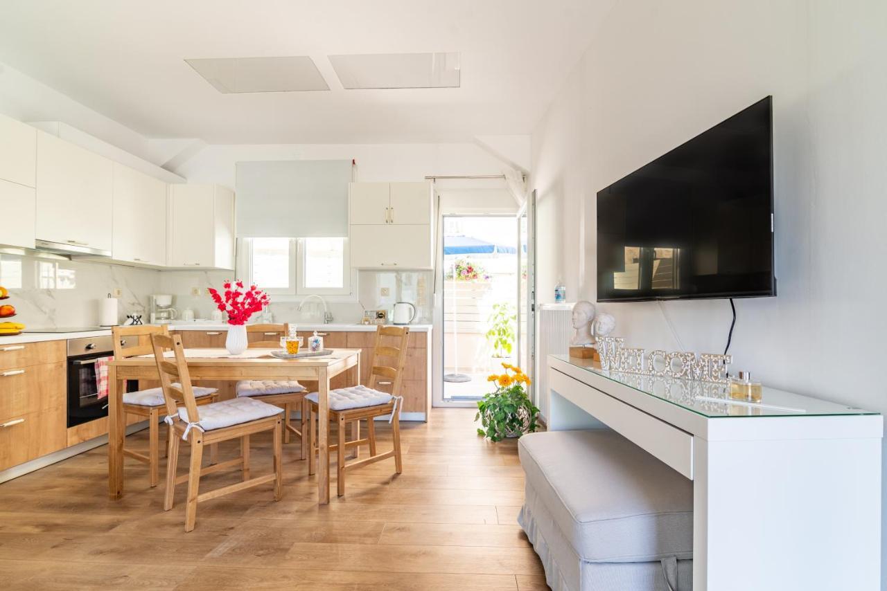 Sophia'S Comfortable Home With A Private Backyard Gazi Buitenkant foto